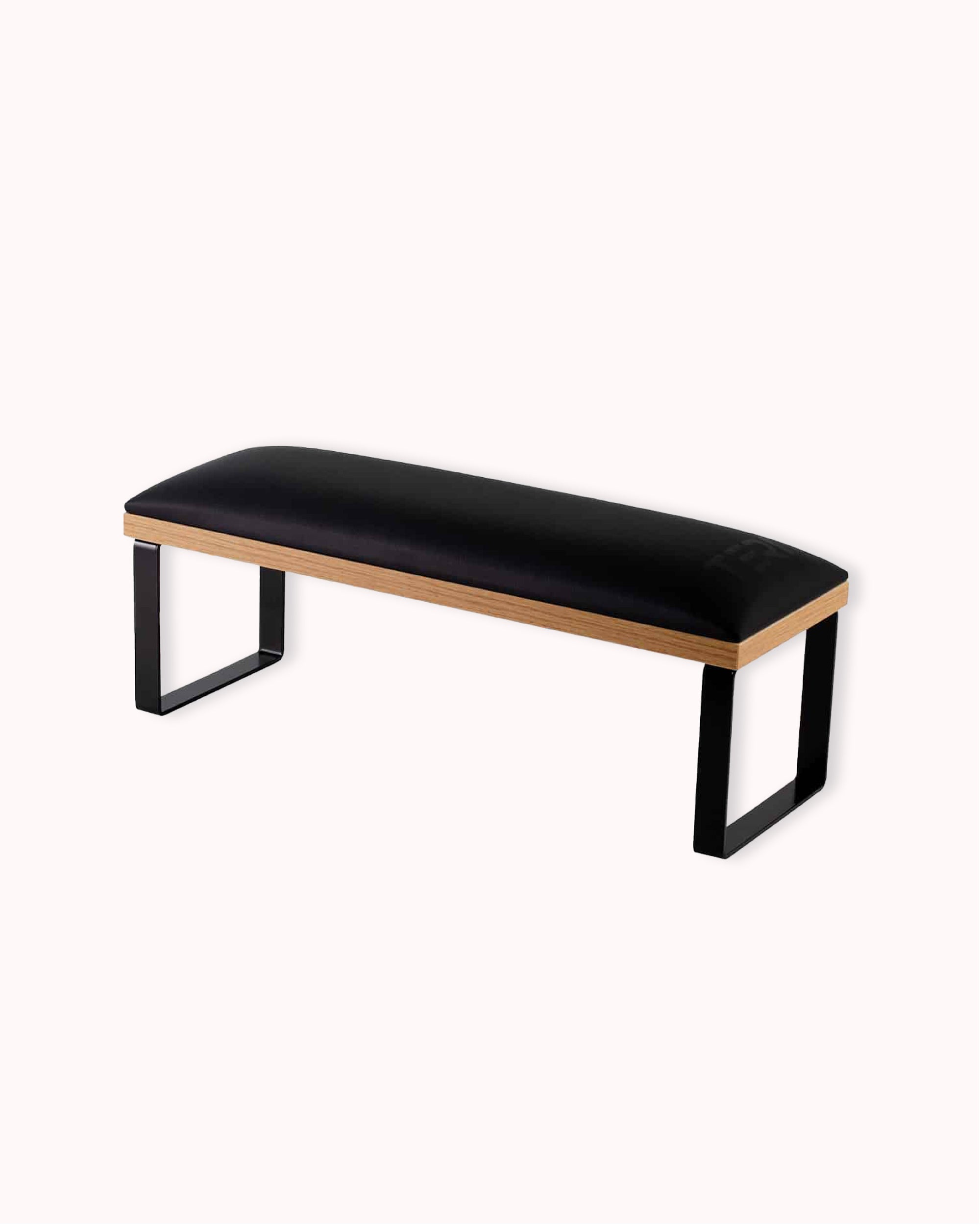 Teri Armrest Loft L - Black & Wood