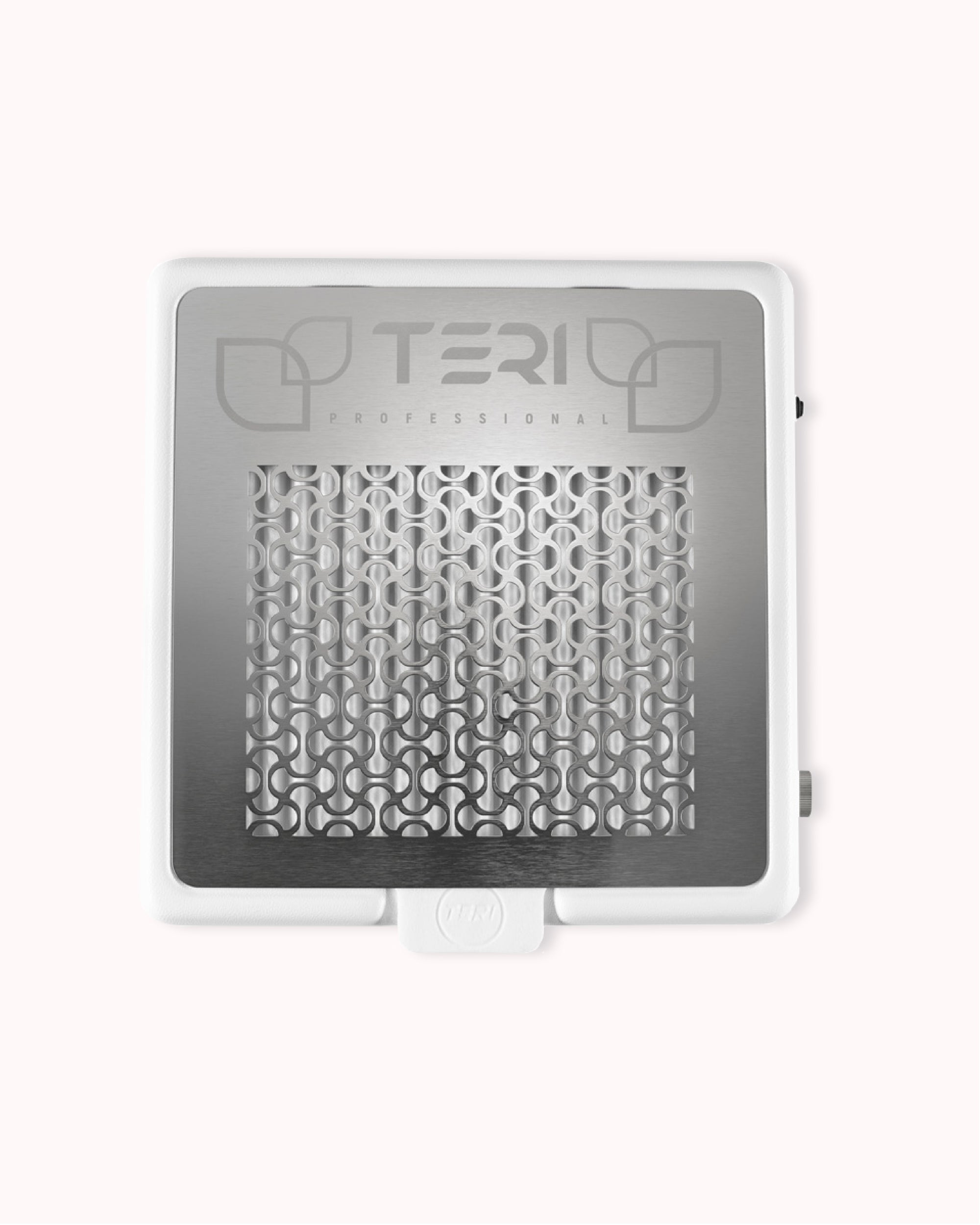 Teri Dust Collector White & Silver