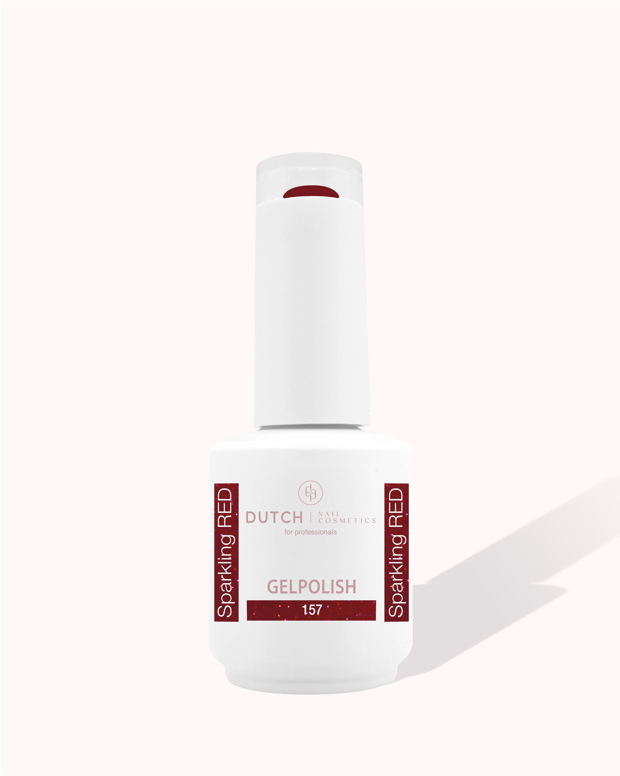 Gel Polish 157 - Sparkling Red