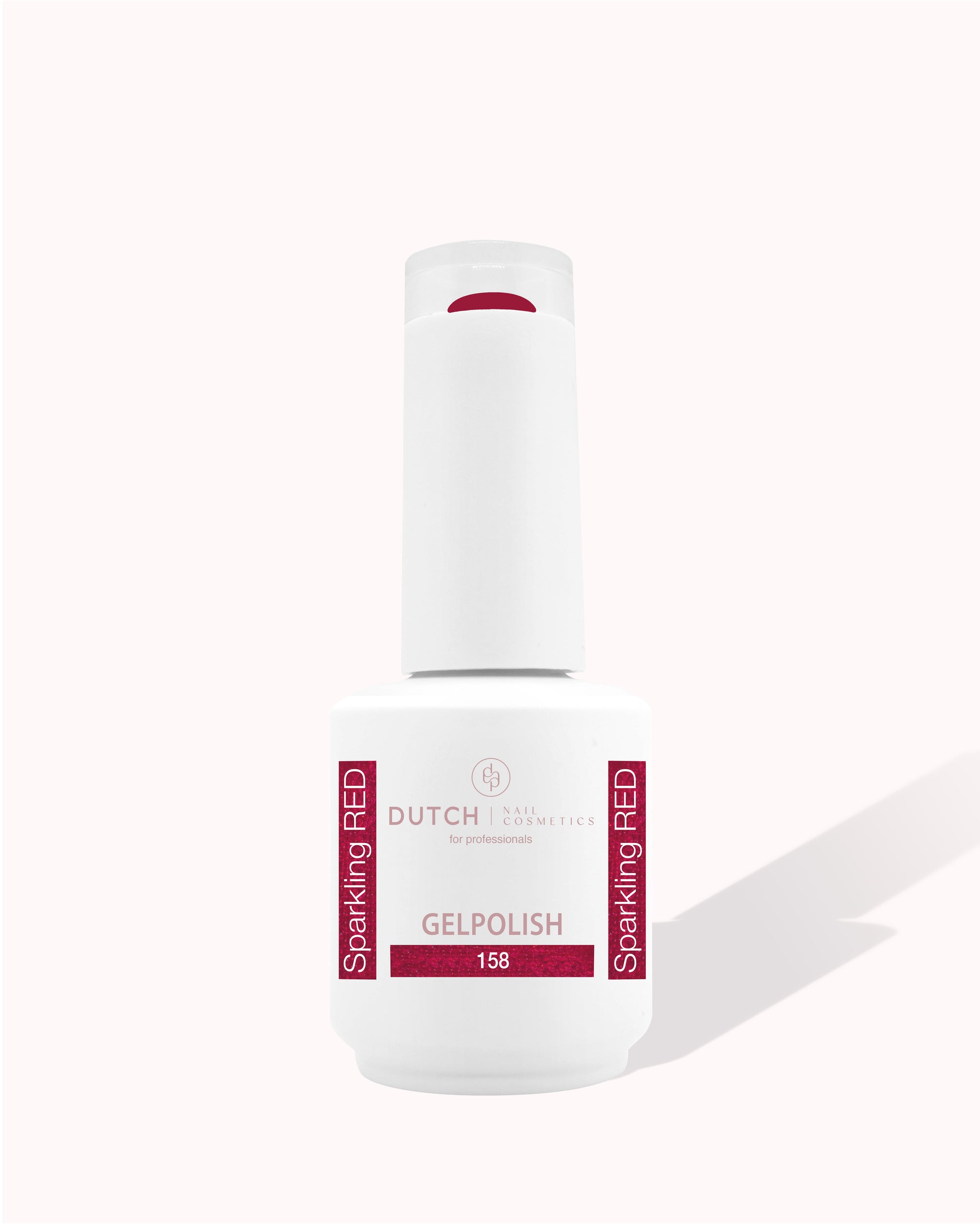 Gel Polish 158 - Sparkling Red