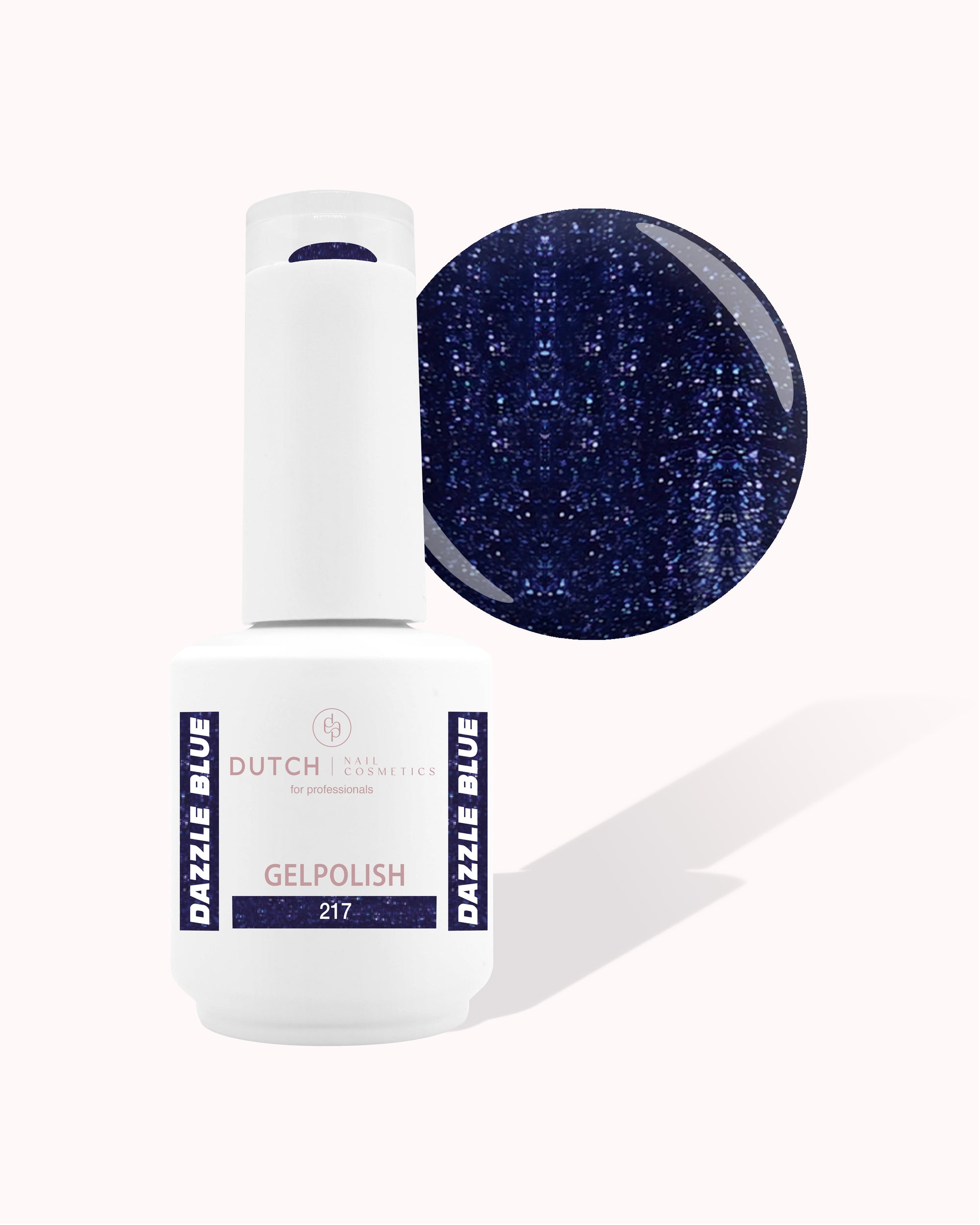 Gel polish 217 - Dazzle Blue