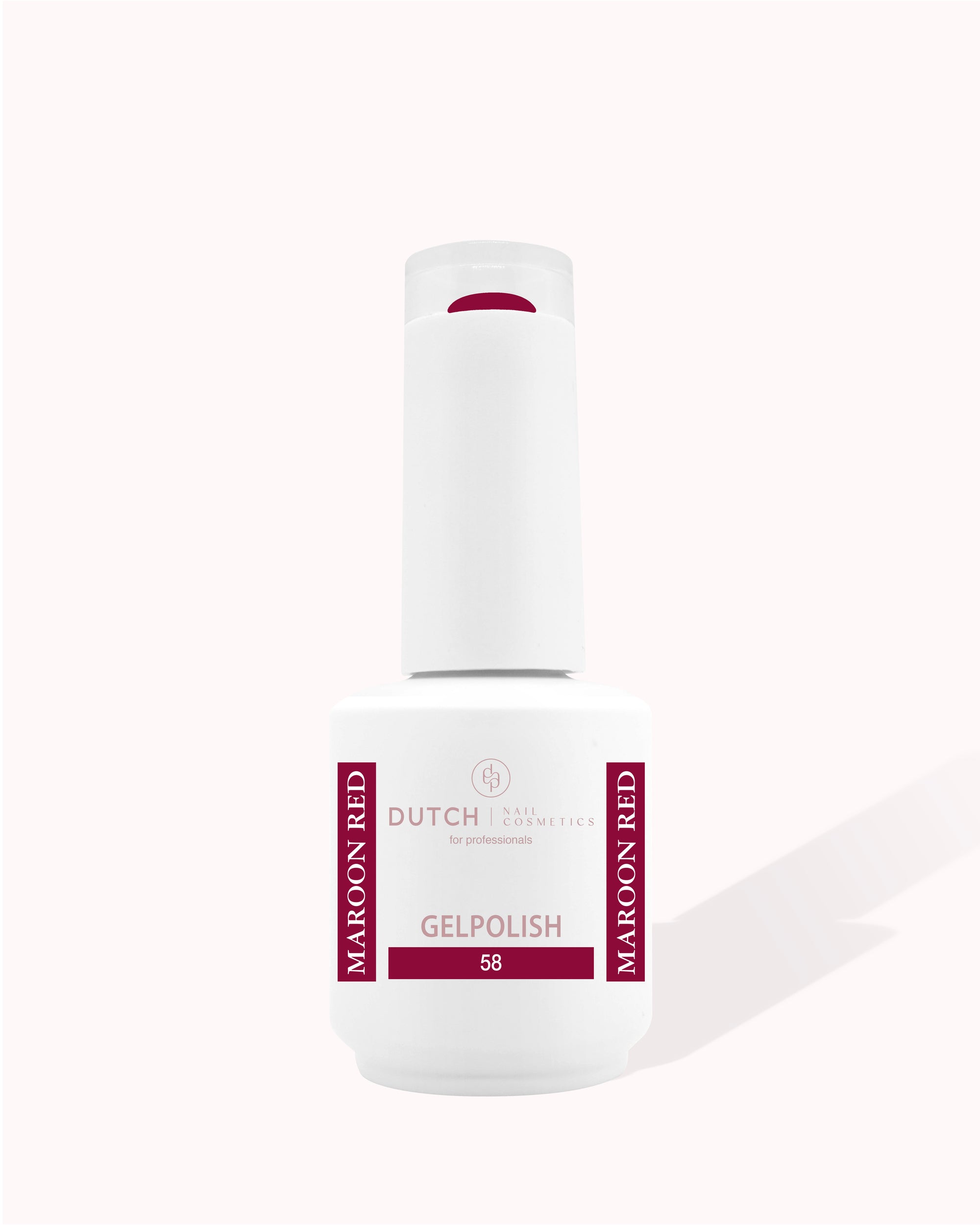 Gel Polish 58 - Maroon Red