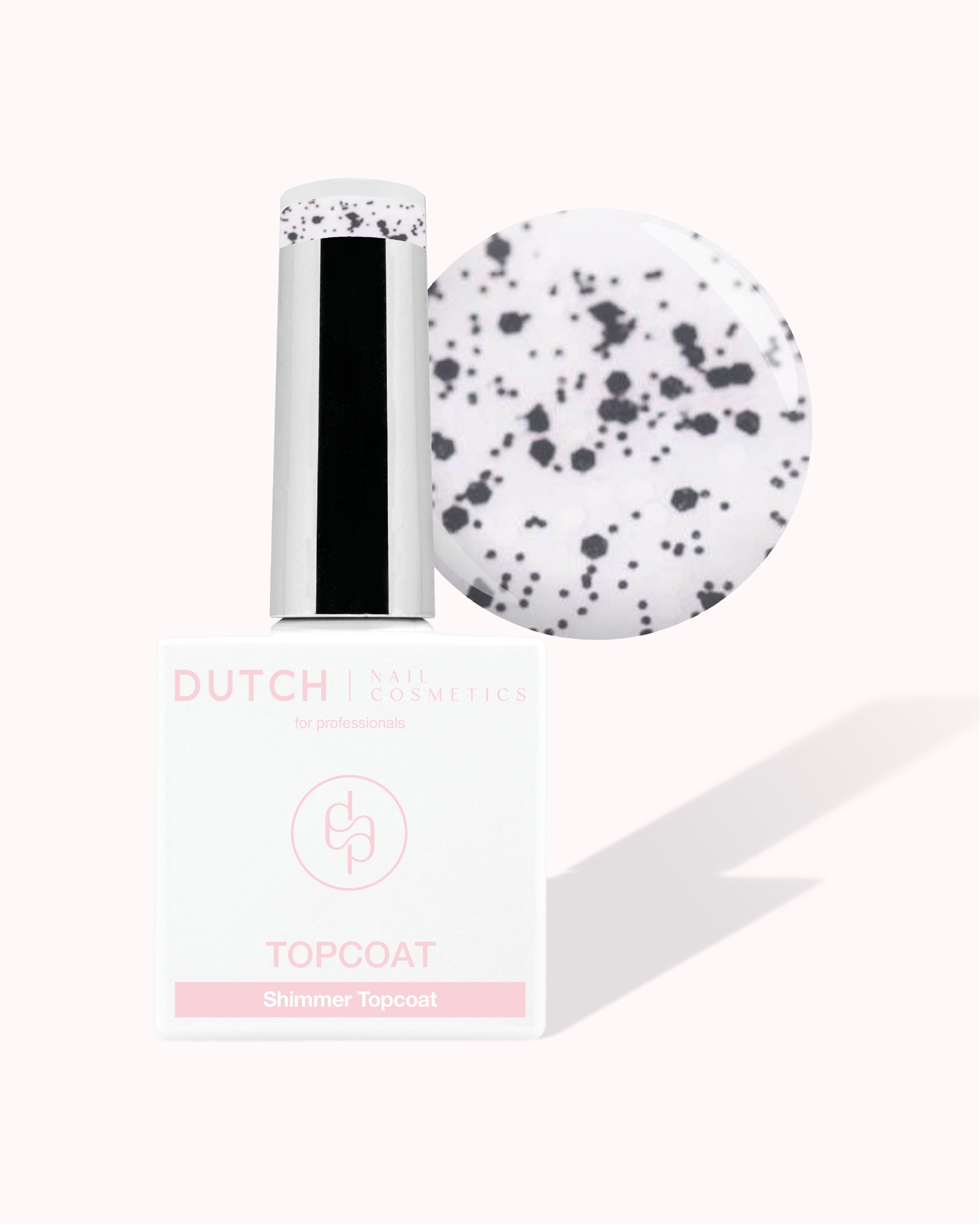 Confetti Black & White Topcoat