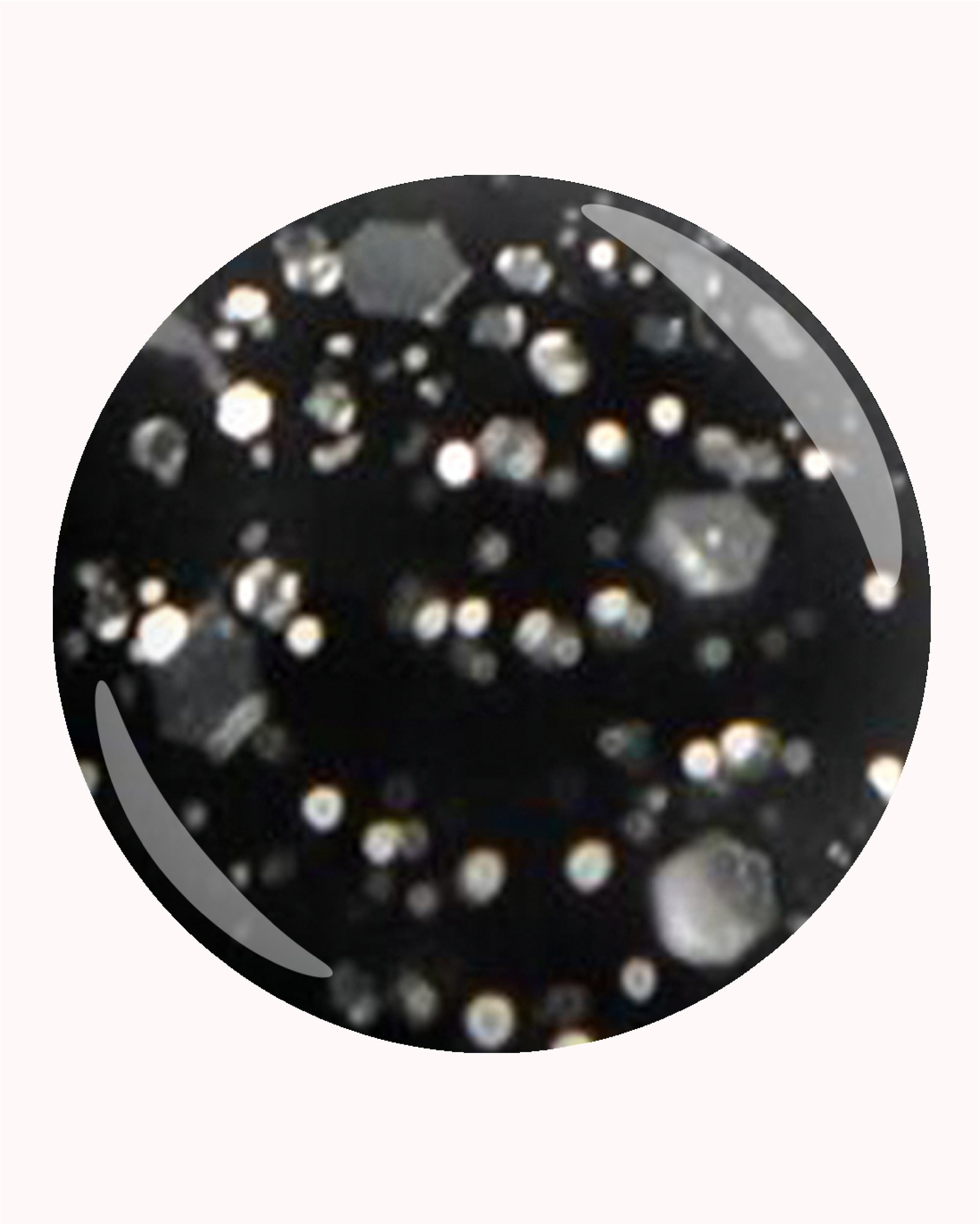 Confetti Silver Topcoat