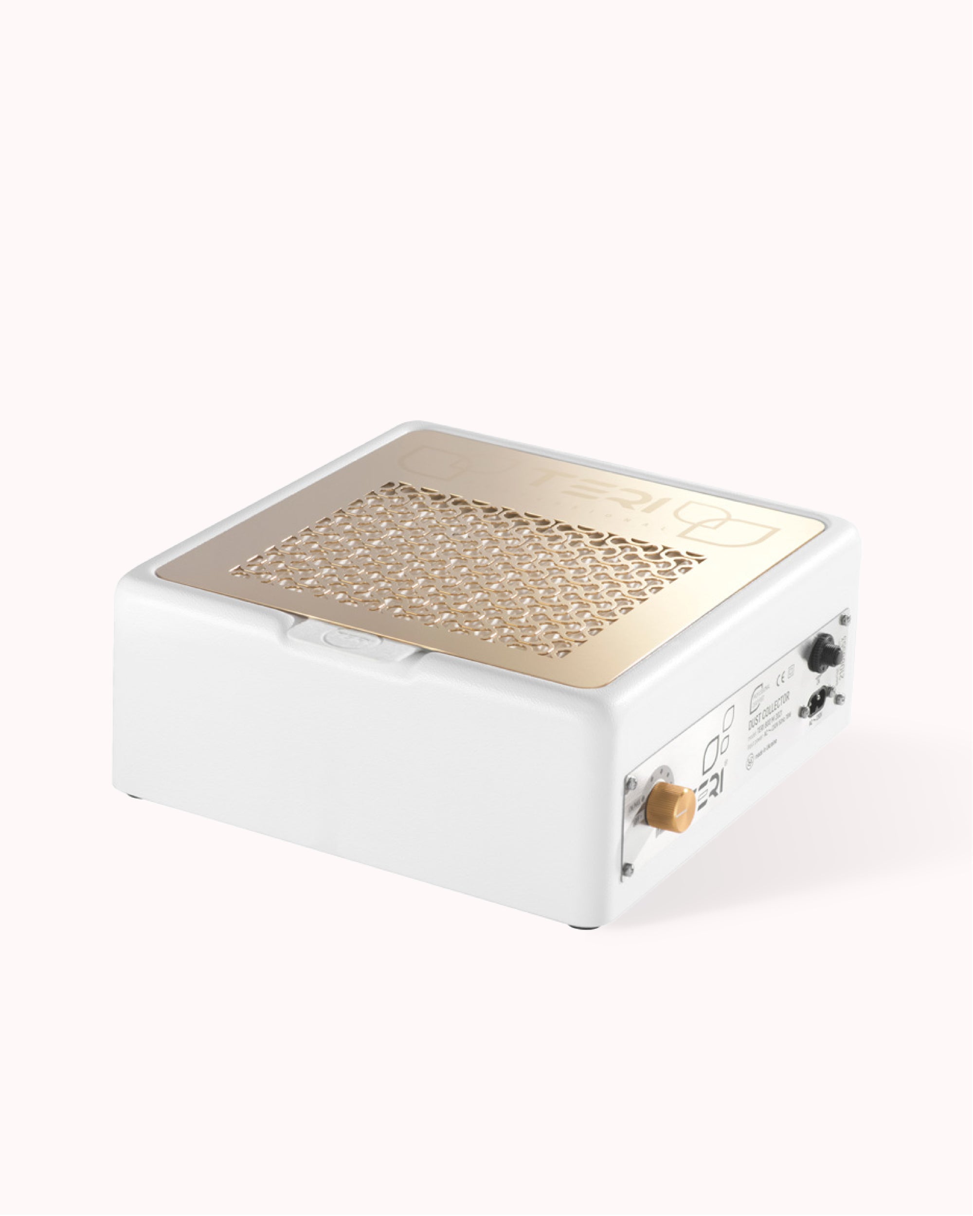 Teri Dust Collector White & Golden