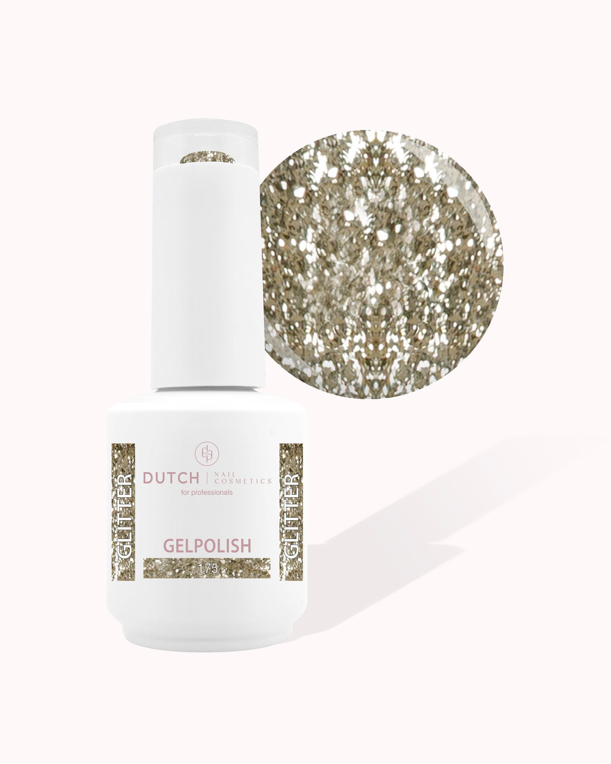 Gel polish 175 - Glitter