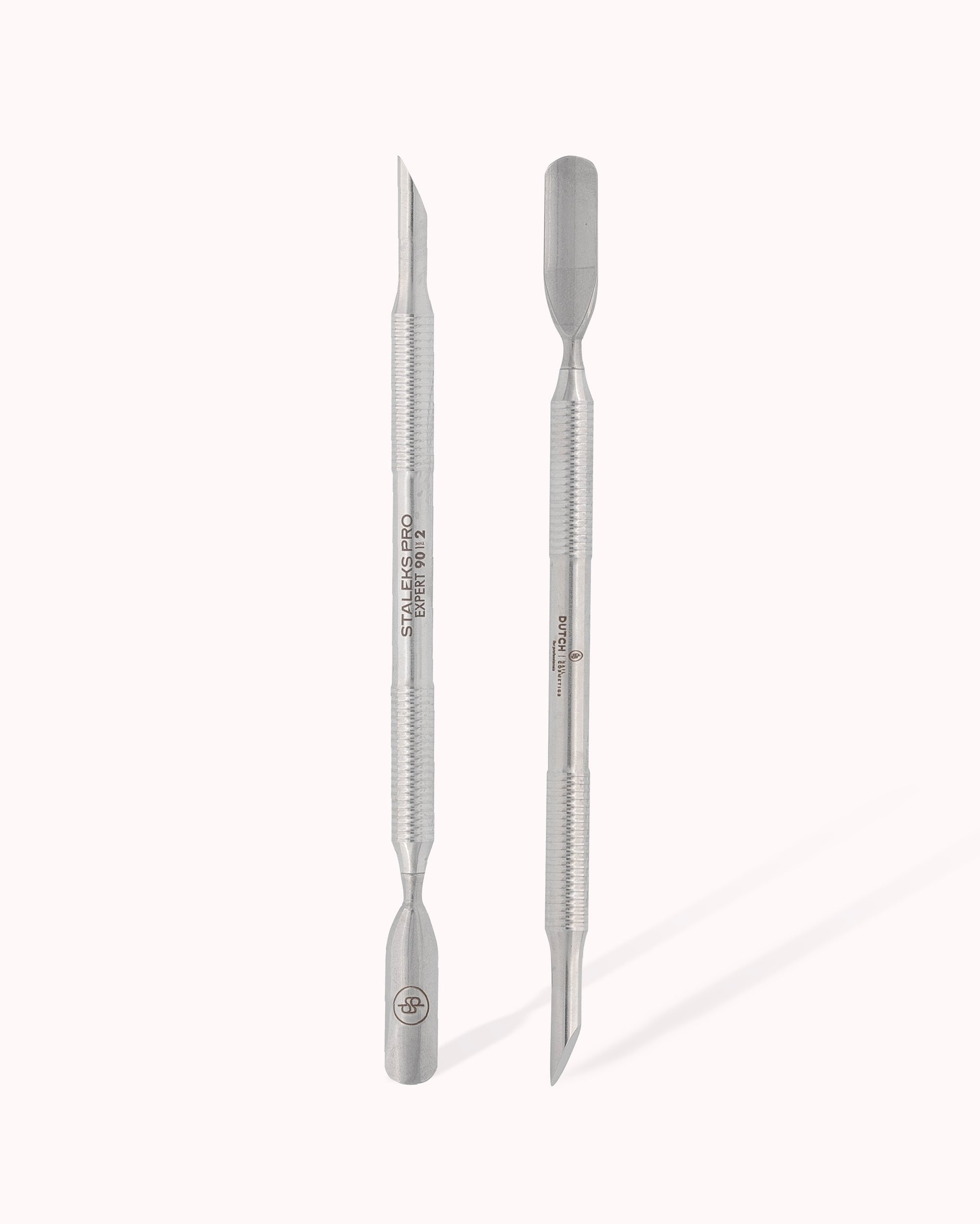 Staleks Manicure Pusher - Expert 90, Type 2 (Beveled And Rounded Wide Pusher)